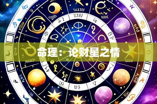 命理:论财星之情