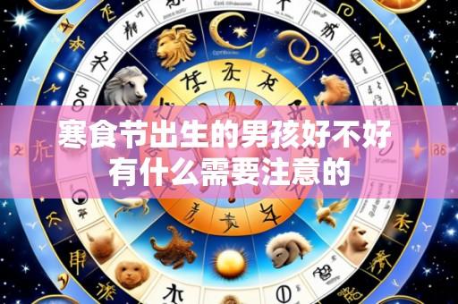 寒食节出生的男孩好不好 有什么需要注意的