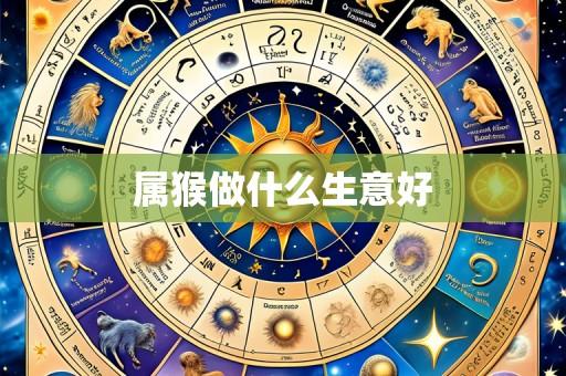 属猴做什么生意好