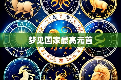 梦见国家最高元首