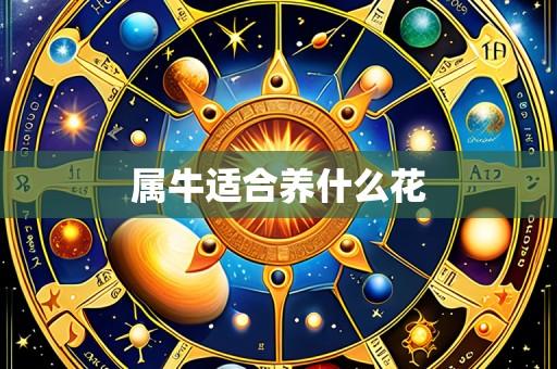 属牛适合养什么花