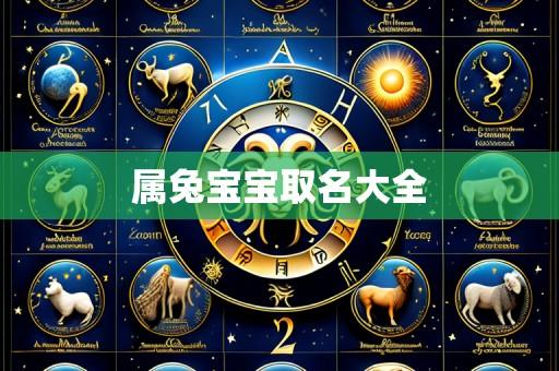 属兔宝宝取名大全