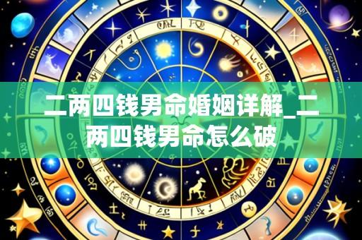 二两四钱男命婚姻详解_二两四钱男命怎么破