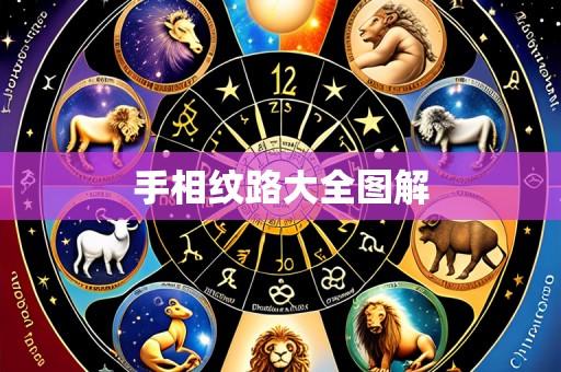 手相纹路大全图解