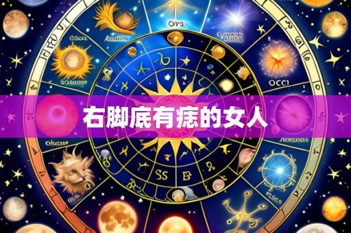 右脚底有痣的女人