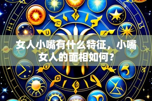 女人小嘴有什么特征,小嘴女人的面相如何?