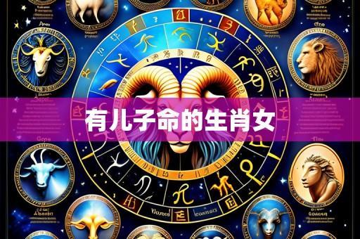 有儿子命的生肖女