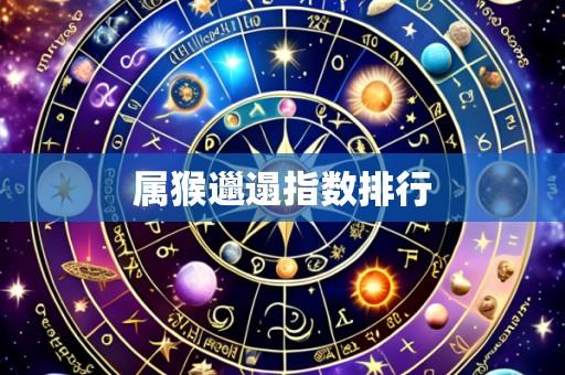属猴邋遢指数排行