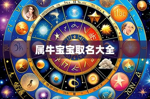 属牛宝宝取名大全