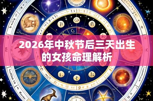 2026年中秋节后三天出生的女孩命理解析