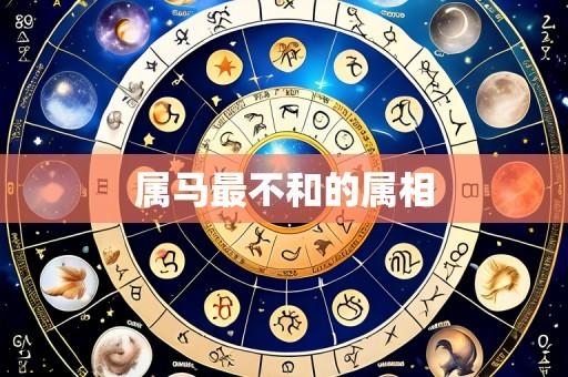 属马最不和的属相