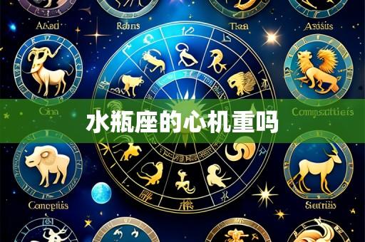 水瓶座的心机重吗