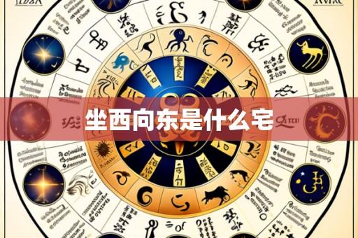 坐西向东是什么宅