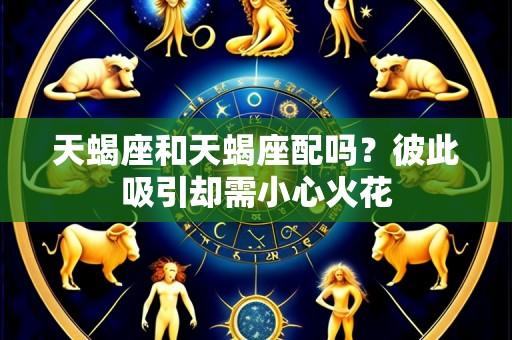 天蝎座和天蝎座配吗？彼此吸引却需小心火花