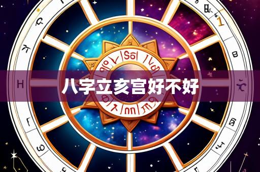 八字立亥宫好不好