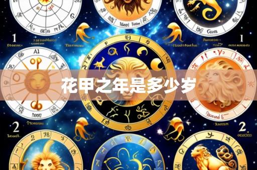 花甲之年是多少岁