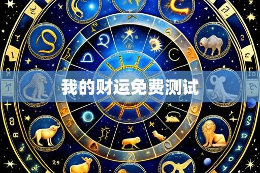 我的财运免费测试