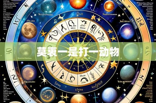 莫衷一是打一动物