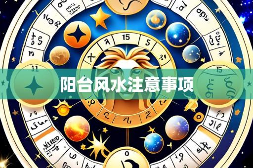 阳台风水注意事项