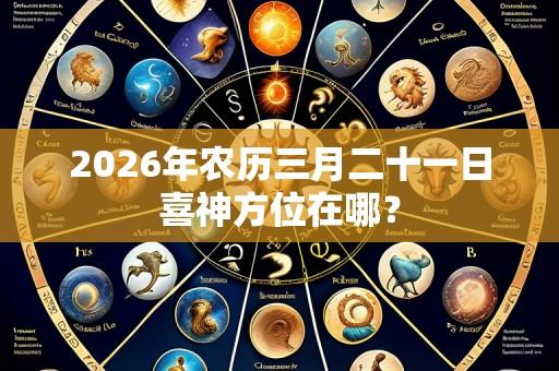 2026年农历三月二十一日喜神方位在哪?