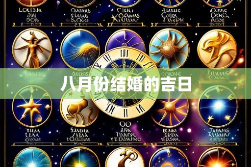 八月份结婚的吉日
