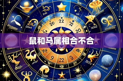 鼠和马属相合不合