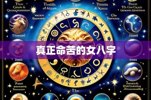 真正命苦的女八字