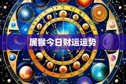 属猴今日财运运势