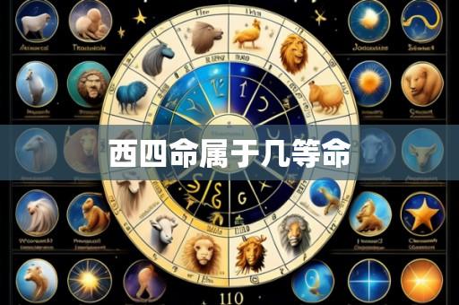 西四命属于几等命
