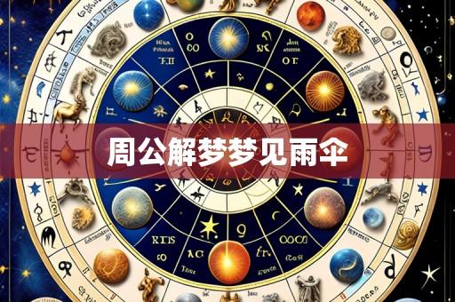 周公解梦梦见雨伞