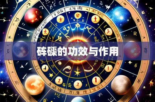砗磲的功效与作用