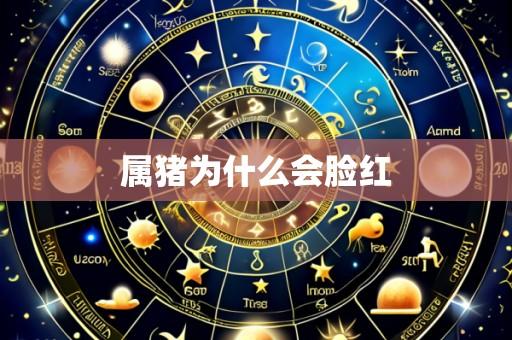 属猪为什么会脸红