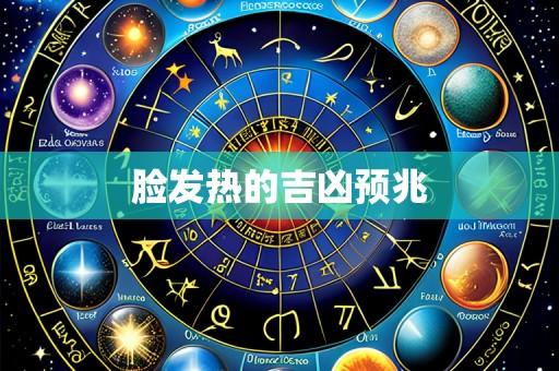 脸发热的吉凶预兆