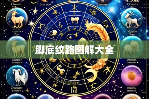 脚底纹路图解大全