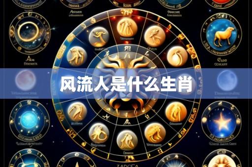 风流人是什么生肖
