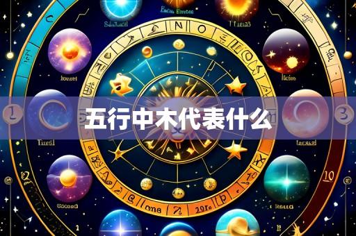 五行中木代表什么