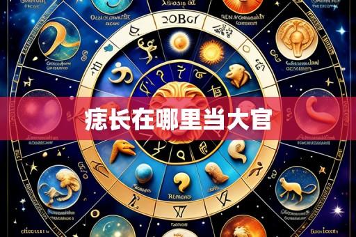 痣长在哪里当大官