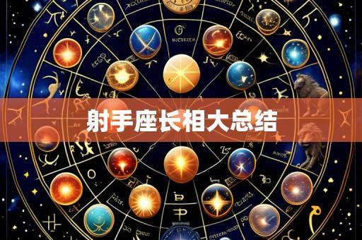 射手座长相大总结