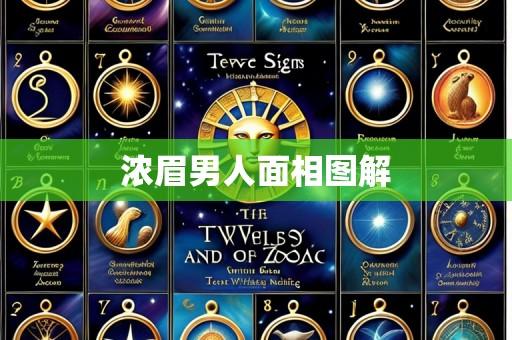 浓眉男人面相图解