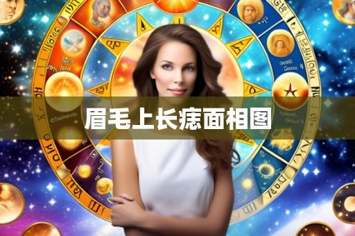 眉毛上长痣面相图