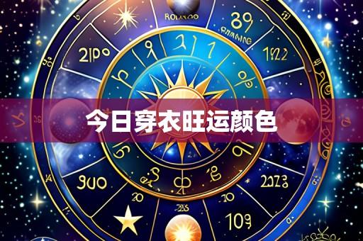 今日穿衣旺运颜色