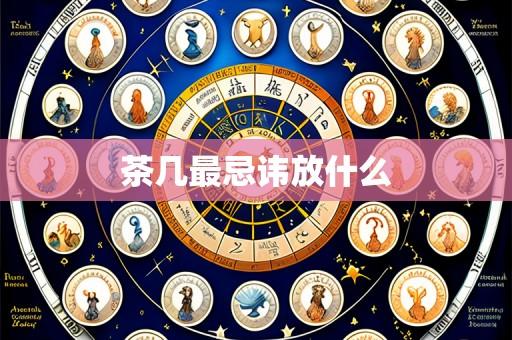 茶几最忌讳放什么
