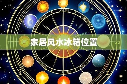 家居风水冰箱位置