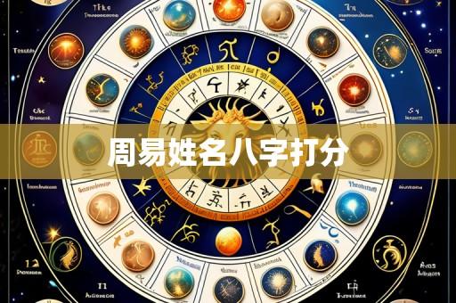 周易姓名八字打分