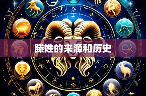 滕姓的来源和历史
