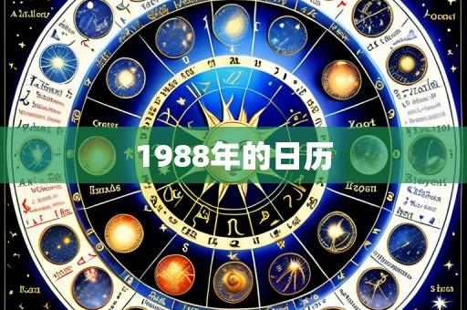1988年的日历