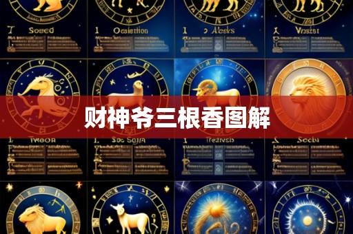 财神爷三根香图解