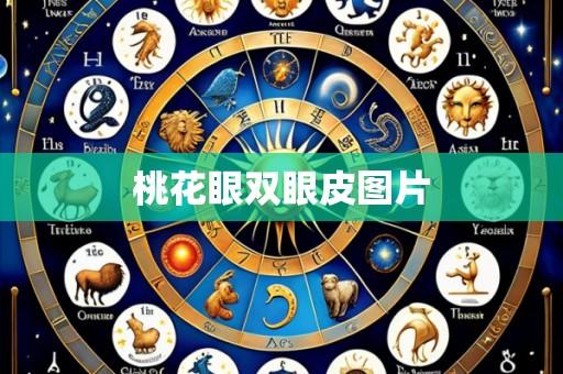 桃花眼双眼皮图片