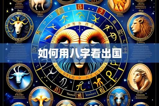 如何用八字看出国