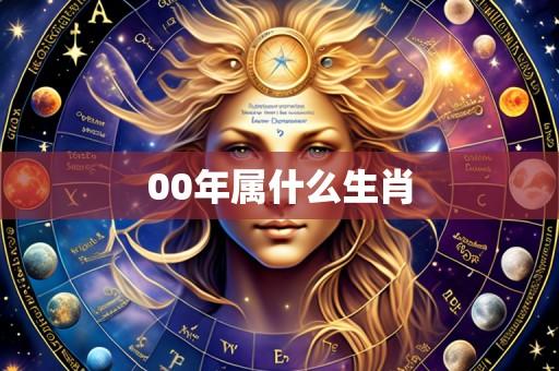 00年属什么生肖